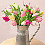 20 Mixed Pastel Tulips