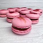 Pink French Macarons 6 Pcs