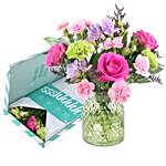 Mixed Flowers Letter Box Bouquet