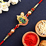 Sneh Vibrant Ganesha Rakhi & Almonds
