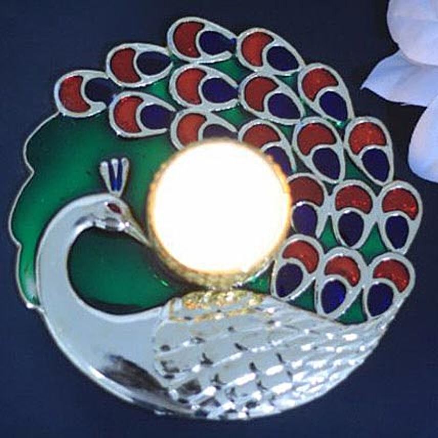 Peacock Candle Holder