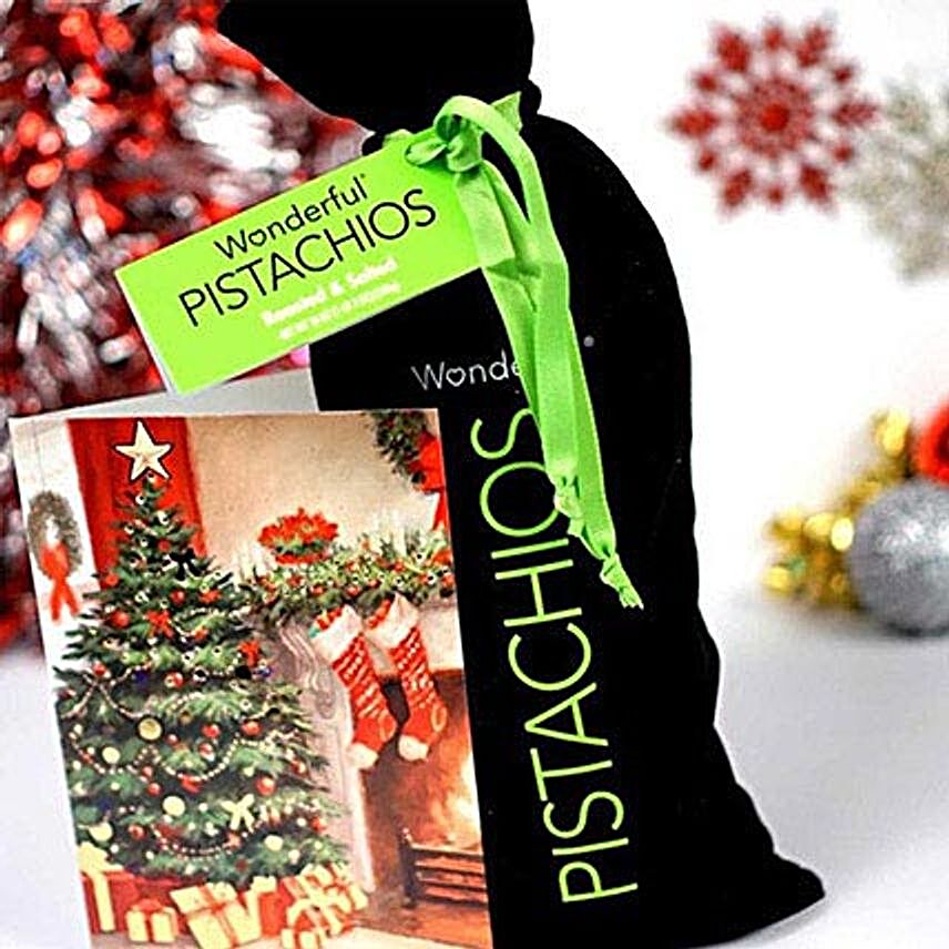 Wonderful Roasted Pistachios N Christmas Card