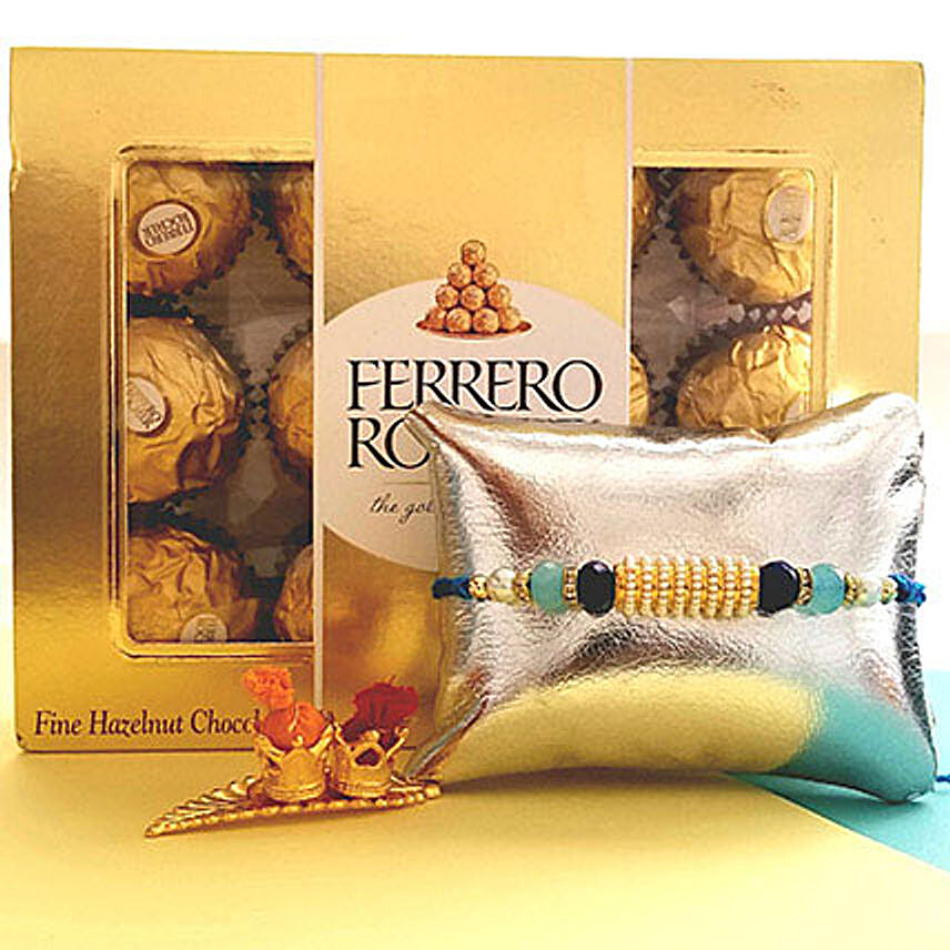 Ferrero Rocher With Designer Rakhi