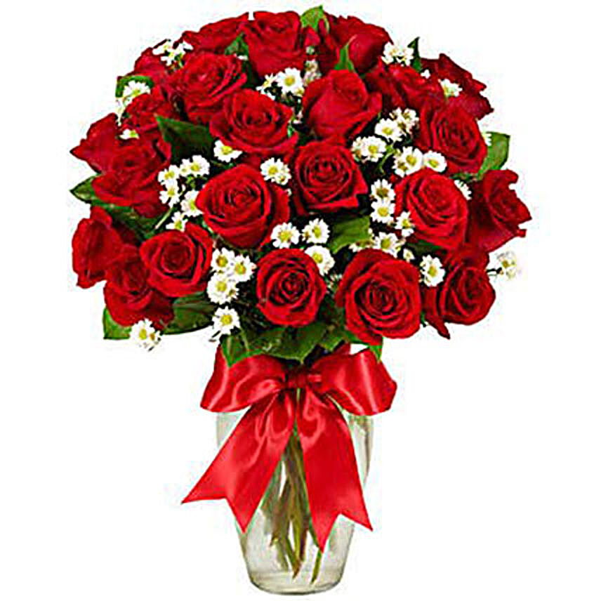 Luxury Two Dozen Red Roses Bouquet