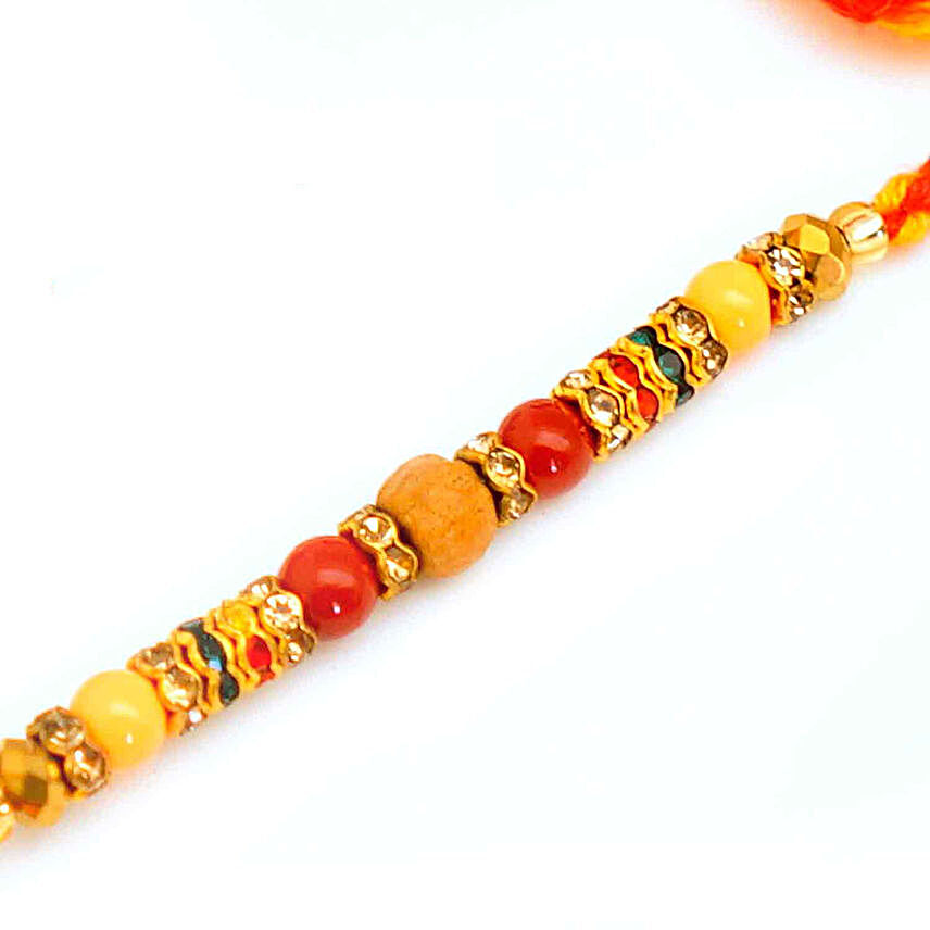 Beautiful Beads Rakhi