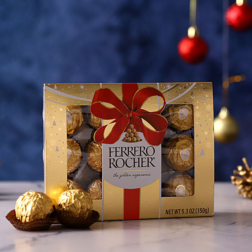 Ferrero Rocher Ribbon Tied Box