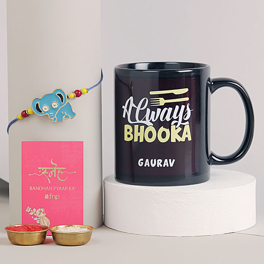 Sneh Cute Appu Kids Rakhi & Customised Mug