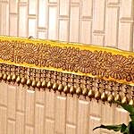 Classic Yellow N Golden Beads Bandhanwar