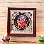 Goddess Durga Wooden Frame