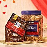 Two Assorted Ritter Sport Chocolates N Mix Nuts