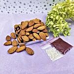 Almonds with Roli Tikka