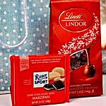 Lindt Lindor N Ritter Sport Christmas Chocolate Combo