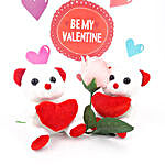 Teddies With Red Heart