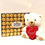 Hallmark Bear N Ferrero Rocher