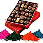Holi Colors with Chocolate Hamper
