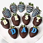 Fathers Day Chocolate Covered Strawberries