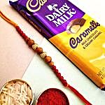 Cadbury Caramello Chandan Rakhi Combo