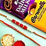 Cadbury Caramello Rakhi Pair