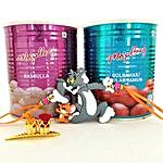 Tom And Jerry Rakhi With Sweets