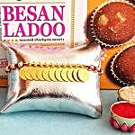 Besan Laddoo And Rakhi Combo