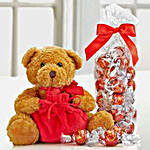 Sweet Galore Lindt Truffles And Teddy Bear