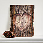 Lovely Personalised Basswood Plank