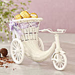 Cute Bike Of Strawberry Chocolates 10 Pcs