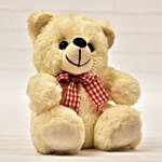 Cute Teddy And Love Card With Rocher 4 Pcs