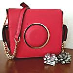 Red Chic Formal Party Purse