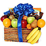 Fruit And Snack Gift Basket