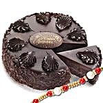 Chocolate Mousse Torte Cake With Rakhi