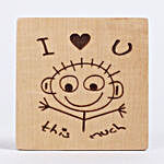 Engraved I Love You Table Top