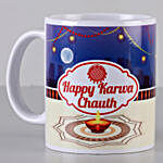 Happy Karwa Chauth Mug White