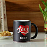 Love Heart Personalised Magic Mug