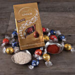Lindor Chocolates With Roli And Chawal