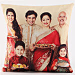 Personalised Happy Family Cushion