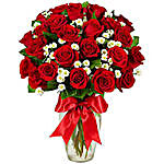 Luxury Two Dozen Red Roses Bouquet