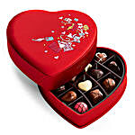 V Day Special Heart Chocolate Gift Box 25 Pcs