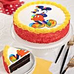 Mickey Mouse Chocolate Cake