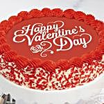 Happy Valentines Day Red Velvet Cake