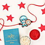 Sneh Captain America Rakhi & Chocolate Delight