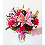 Rose and Lily Bouquet